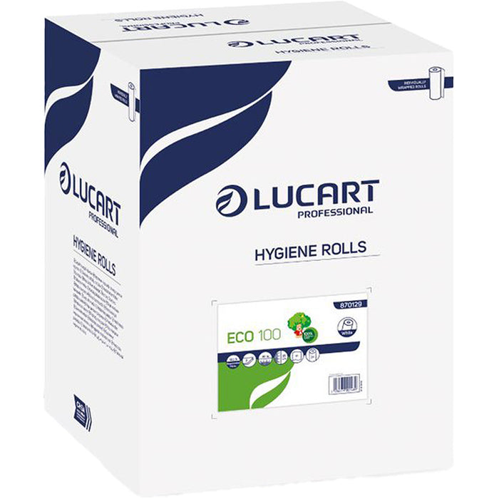10" Hygiene Roll - 2 Ply White