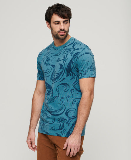 Overdye Printed Tee