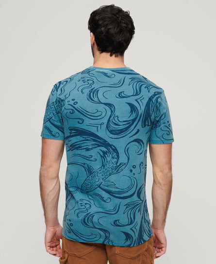 Overdye Printed Tee