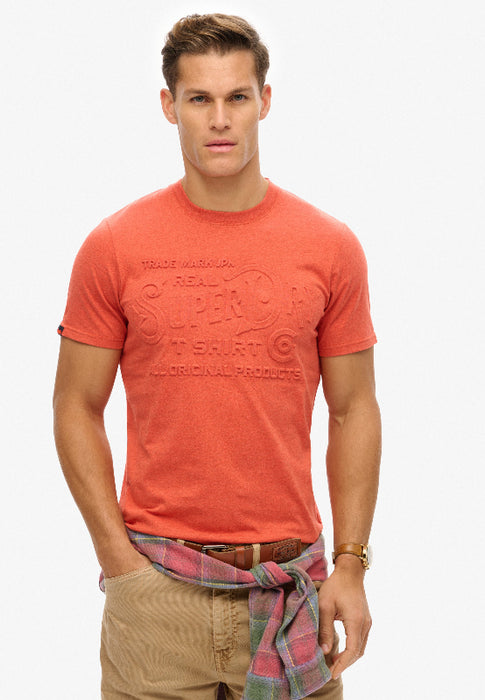 Workwear Embossed Relaxed Tee