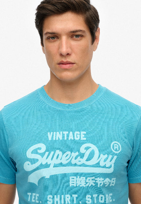Vintage Logo Neon Relaxed Tee