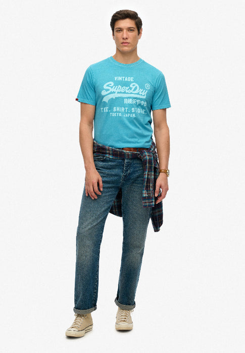 Vintage Logo Neon Relaxed Tee