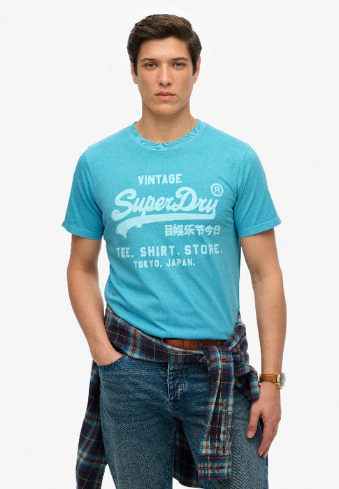 Vintage Logo Neon Relaxed Tee