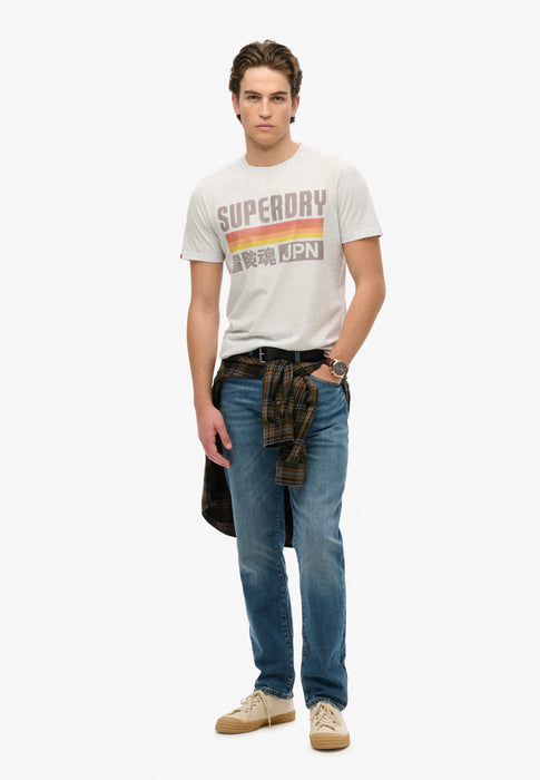 Japan Stripe Relaxed Tee