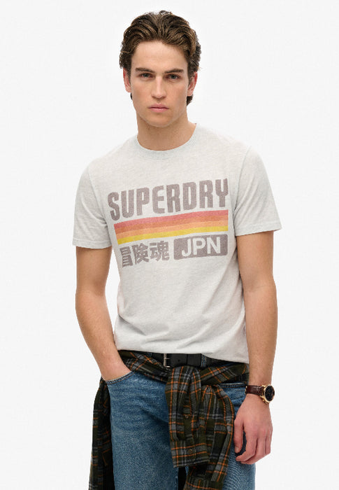 Japan Stripe Relaxed Tee