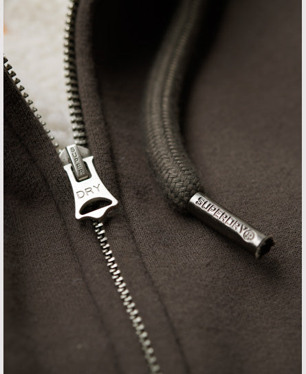 Lined Zip Hoodie