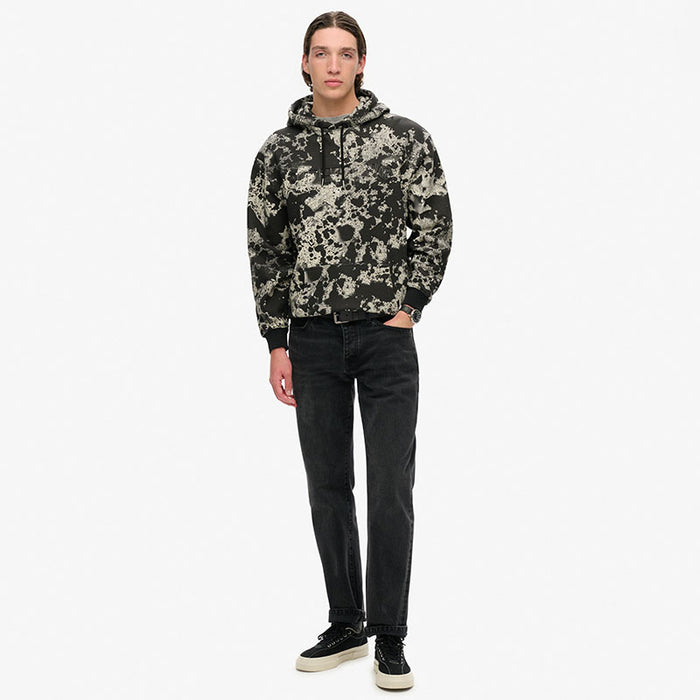 Utility Camo Logo Loose Hoodie