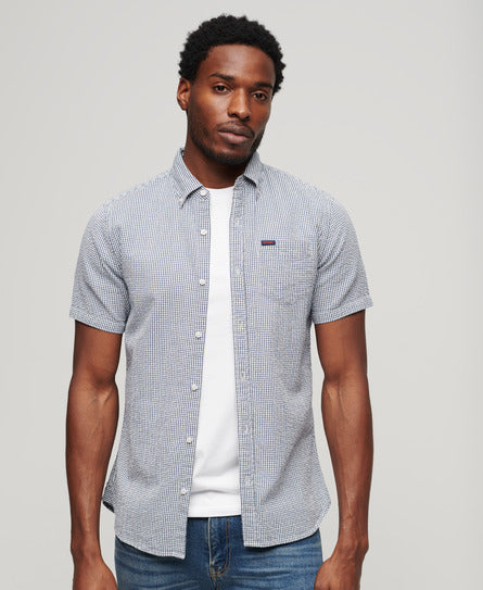 Seersucker Short Sleeve Shirt