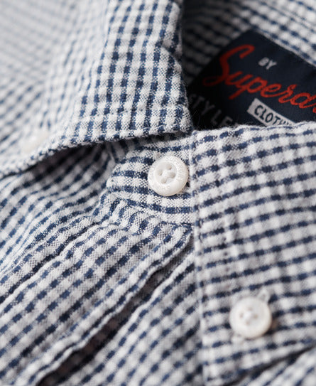 Seersucker Short Sleeve Shirt