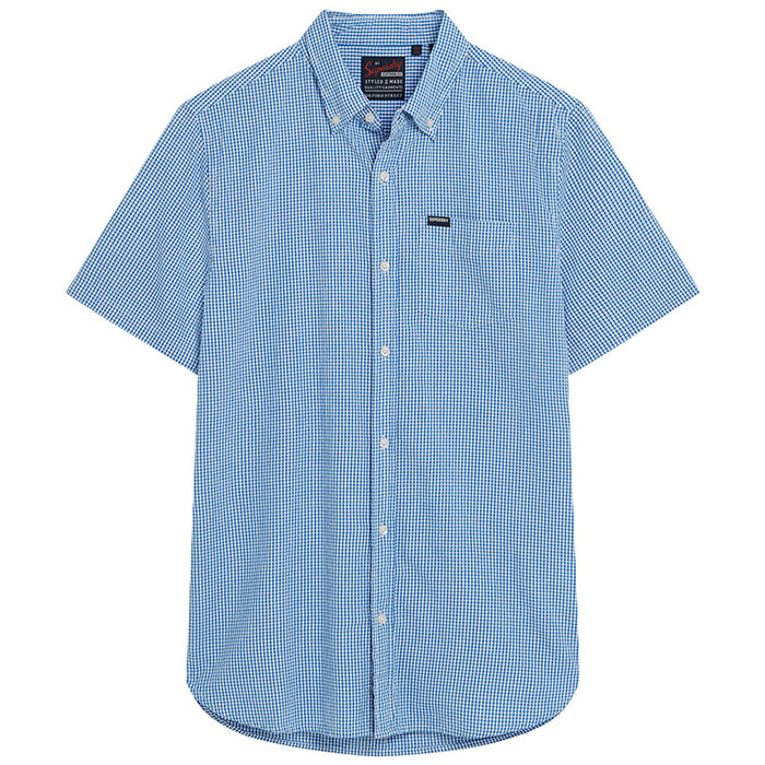 Seersucker Short Sleeve Shirt