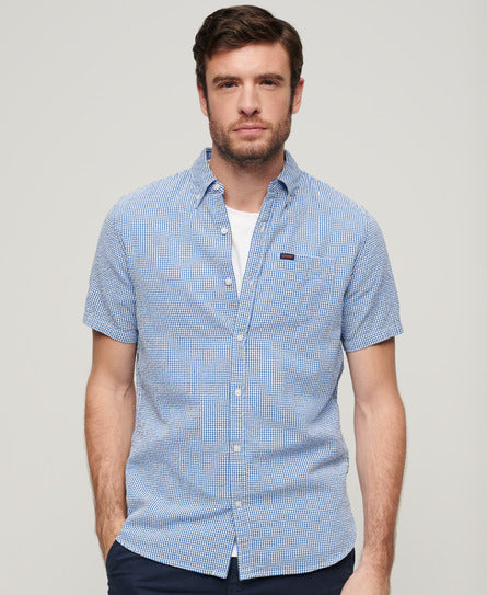 Seersucker Short Sleeve Shirt