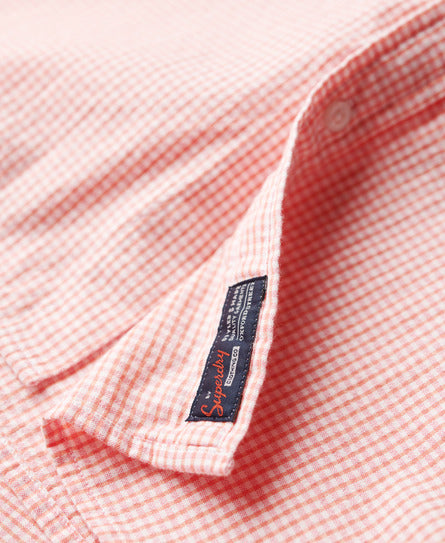 Seersucker Short Sleeve Shirt