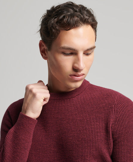 Textured Crew Knit