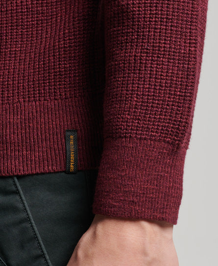 Textured Crew Knit