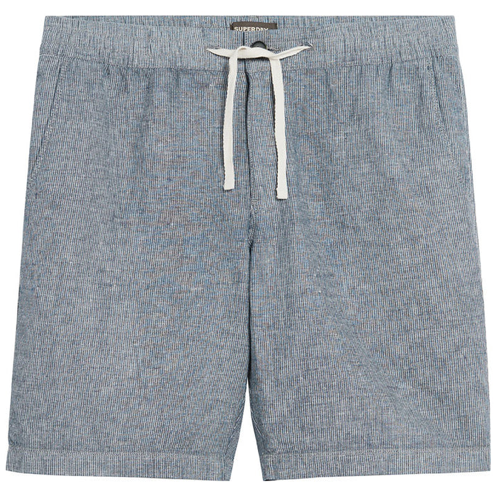 Drawstring Linen Shorts