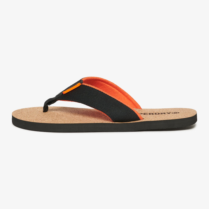 Cork Graphic Flip Flop