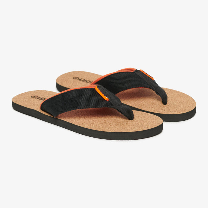 Cork Graphic Flip Flop
