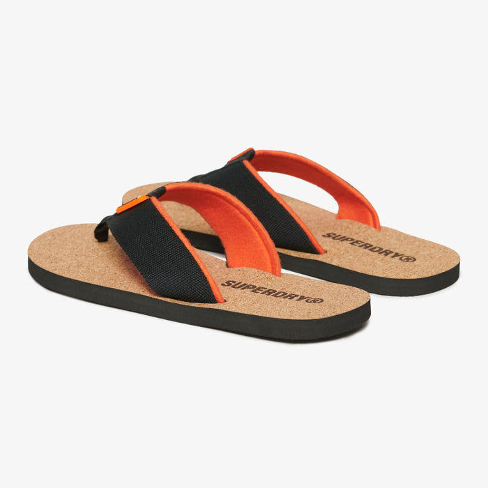 Cork Graphic Flip Flop