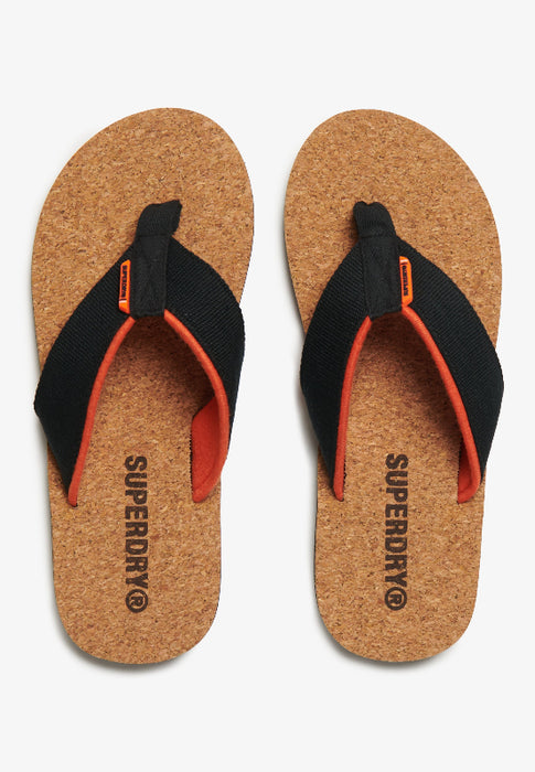 Cork Graphic Flip Flop