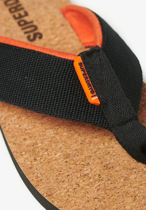 Cork Graphic Flip Flop