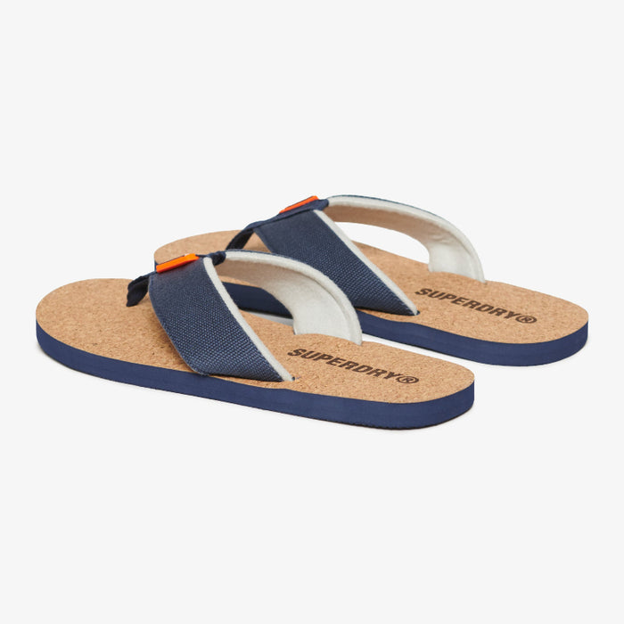 Cork Graphic Flip Flop