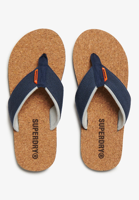 Cork Graphic Flip Flop