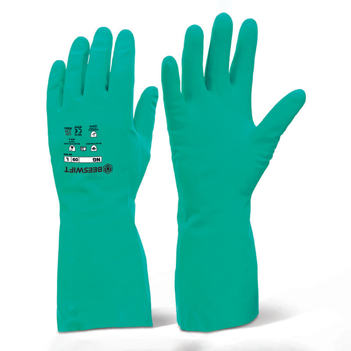 Nitrile Gauntlet