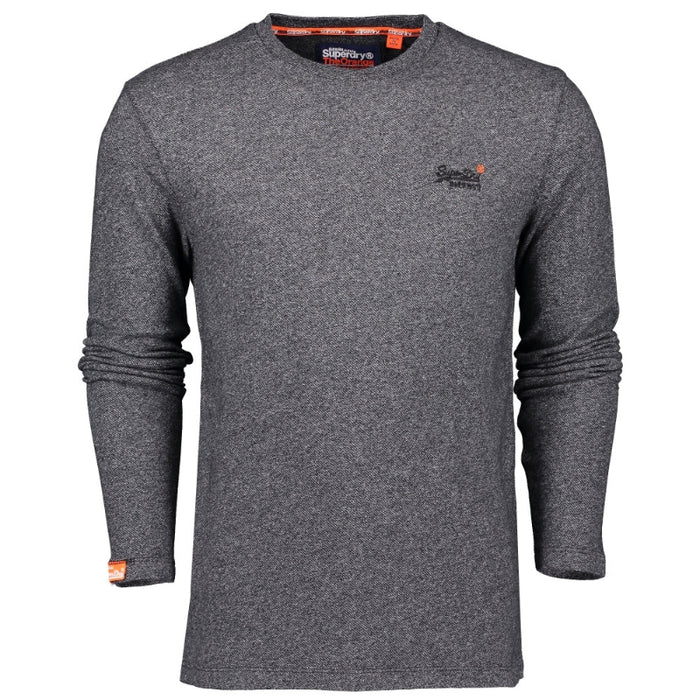 Twill Texture Long Sleeved Top