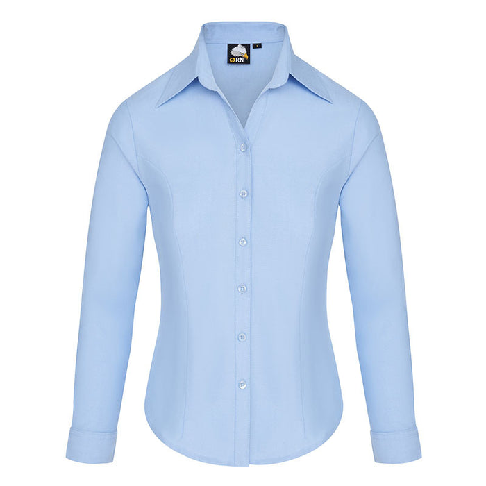 5560 - Classic Ladies Oxford Long Sleeve Blouse