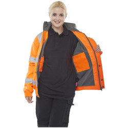 B-Seen Hi-Vis Bomber