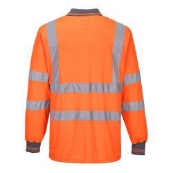 S277 Hi-Vis LS Polo