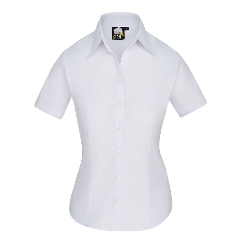 Oxford Short Sleeve Blouse