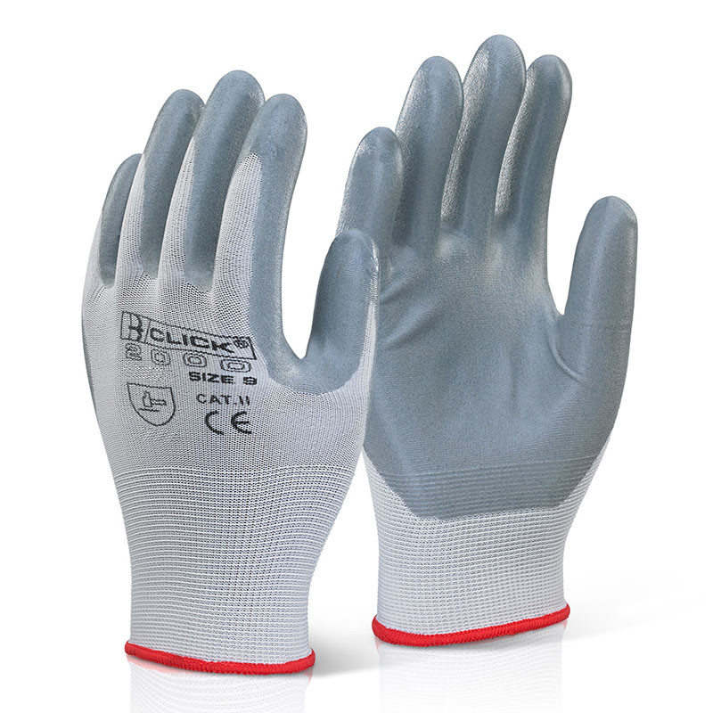 Nitrile Foam Polyester Gloves