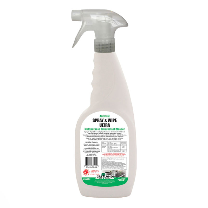 Spray & Wipe Ultra Disinfectant 750ml