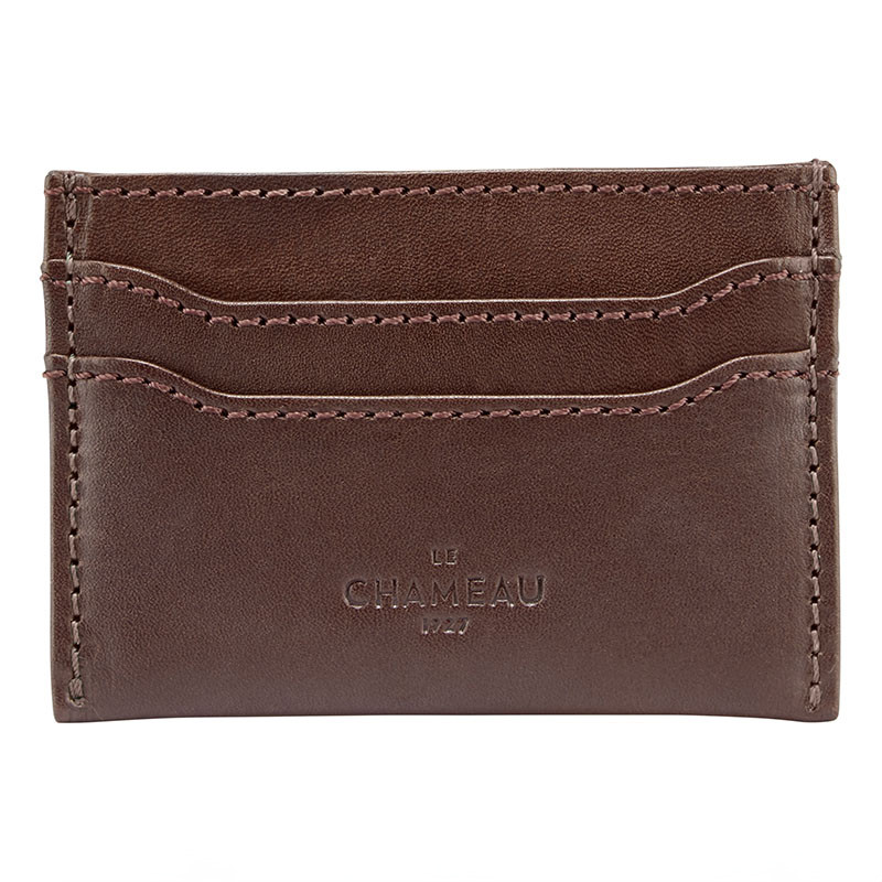 Card Wallet Marron Fonc  