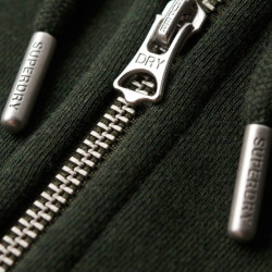 Logo Zip Hoodie