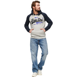 VL Heritage Hoodie Navy/Grey