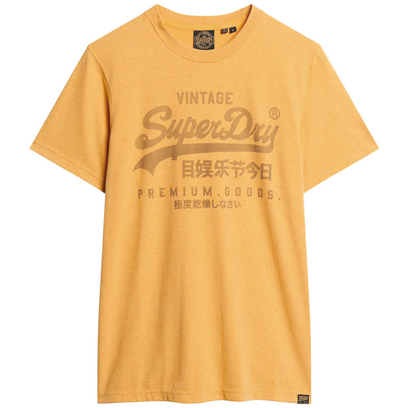 Heritage T-Shirt Yellow Marl