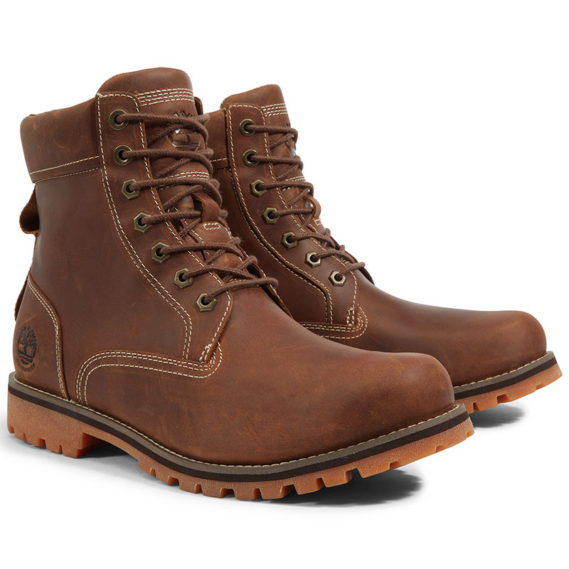 Rugged WP II 6in Plain Toe Boot