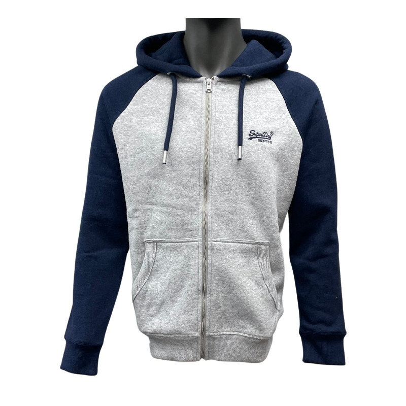 Baseball Zip Hoodie