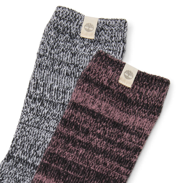 2-Pack Cosy Boot Crew Sock