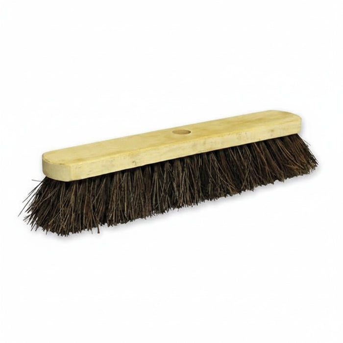 24” Bassine Stiff Wooden Sweeping Broom Head