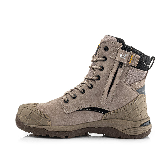 BLASTZSTN - Tradez High Leg Lace/Zip Boot