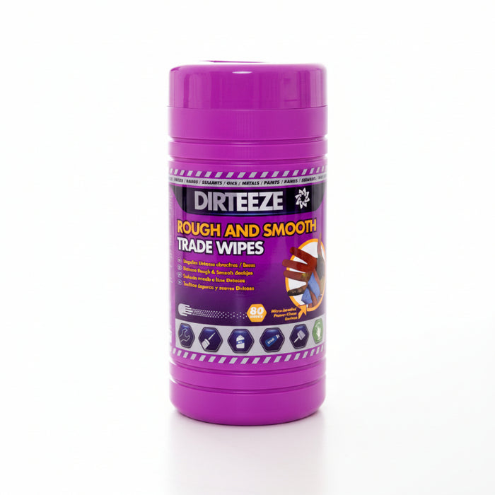 Rough and Smooth Wipes (Tub of 80)