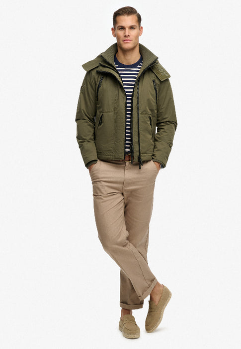 Hooded Microfibre Arctic Windcheater Jacket