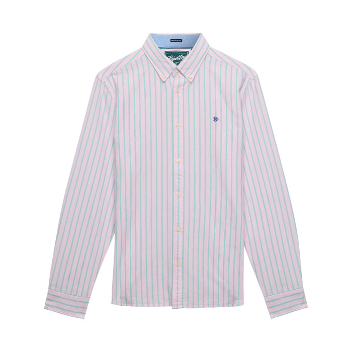 Preppy Oxford Long Sleeve Shirt