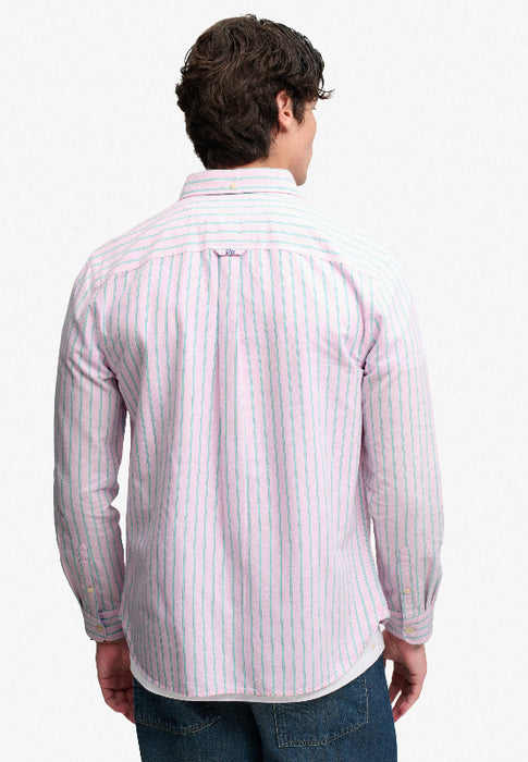 Preppy Oxford Long Sleeve Shirt