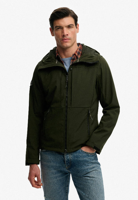 Hooded Softshell Trekker Jacket