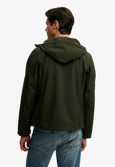 Hooded Softshell Trekker Jacket