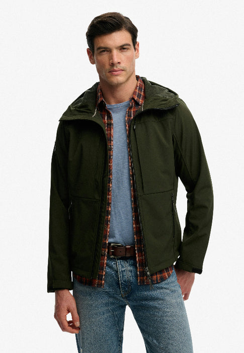 Hooded Softshell Trekker Jacket